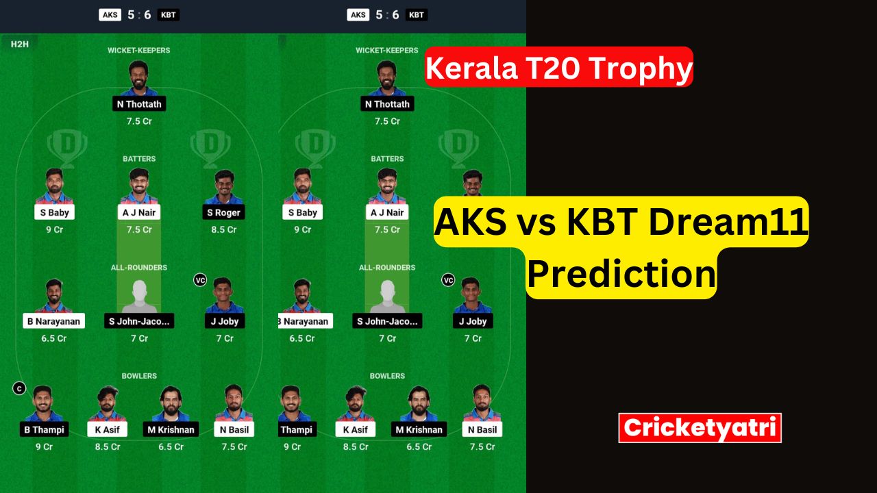 AKS vs KBT Dream11