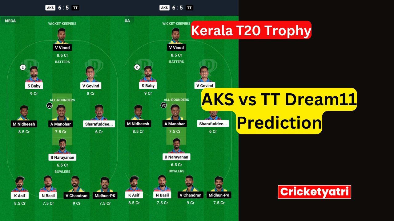 AKS vs TT Dream11