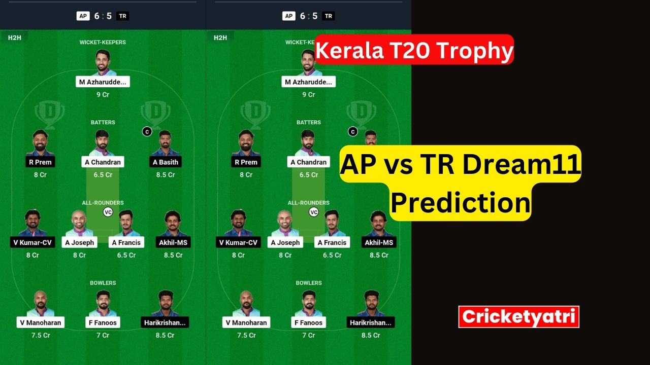 AP vs TR Dream11