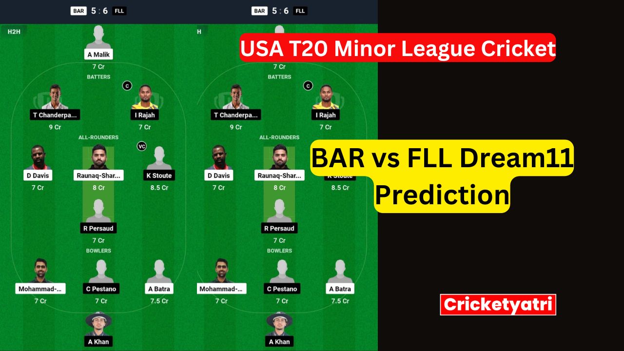 BAR vs FLL Dream11