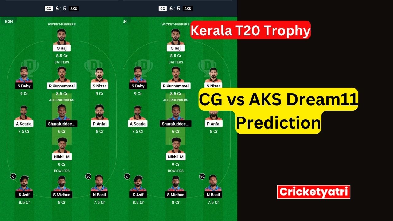 CG vs AKS Dream11