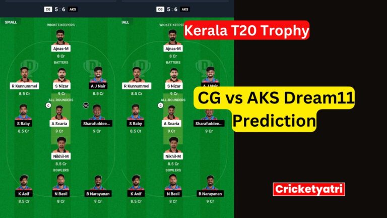 CG vs AKS Dream11