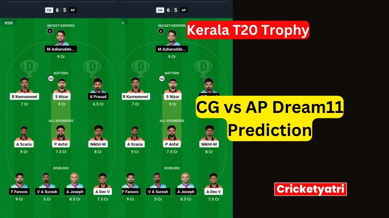 CG vs AP Dream11