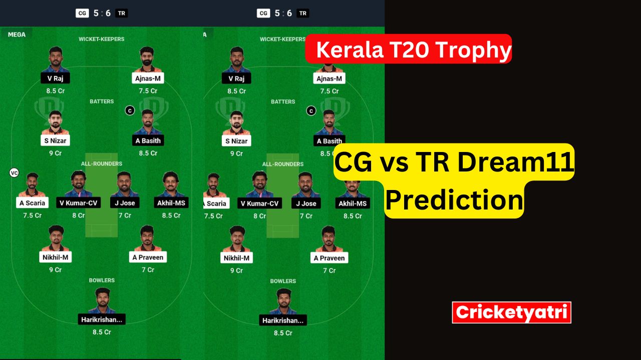 CG vs TR Dream11