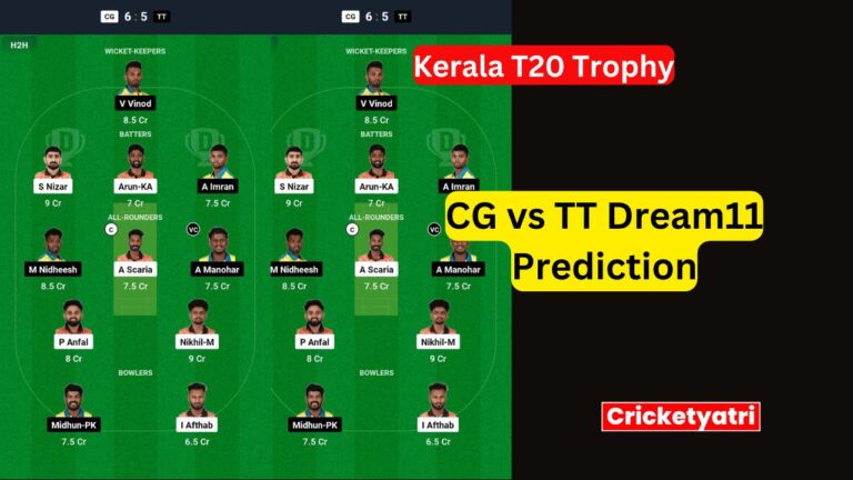 CG vs TT Dream11