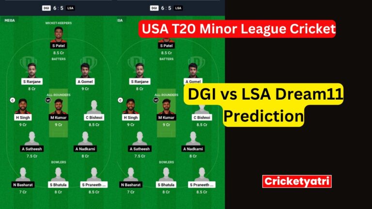 DGI vs LSA Dream11