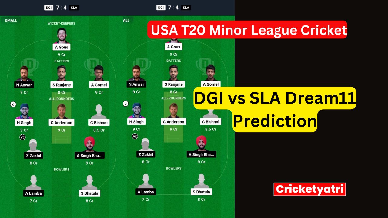 DGI vs SLA Dream11