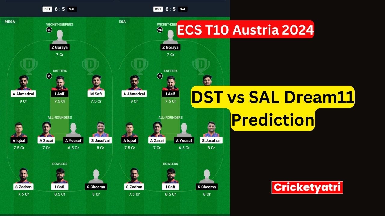 DST vs SAL Dream11