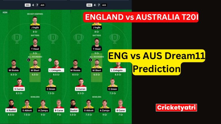 ENG vs AUS Dream11