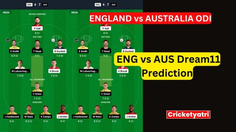 ENG vs AUS Dream11