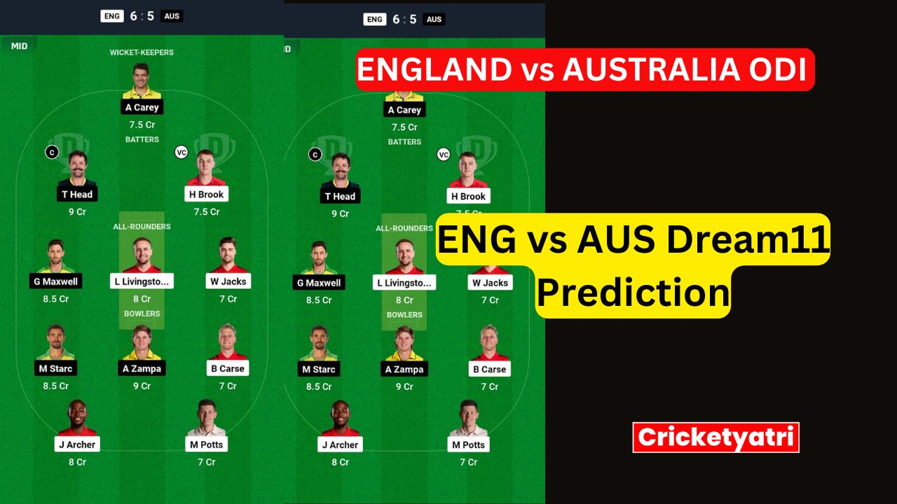 ENG vs AUS Dream11