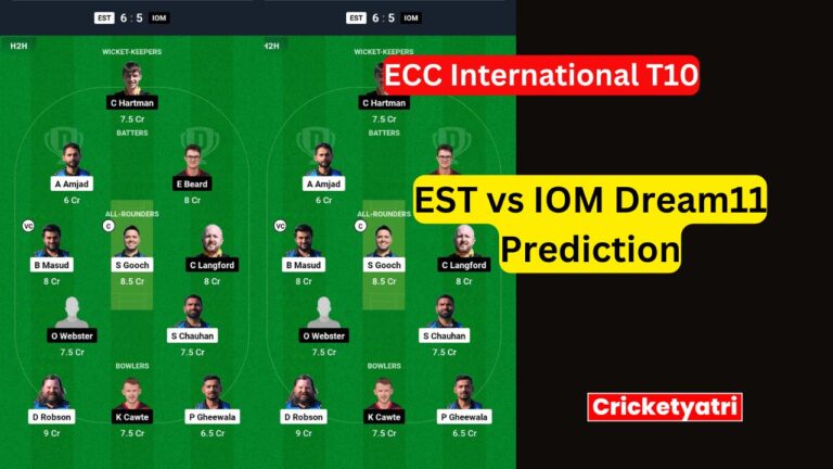 EST vs IOM Dream11