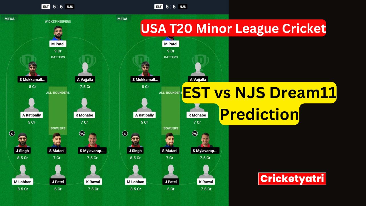 EST vs NJS Dream11