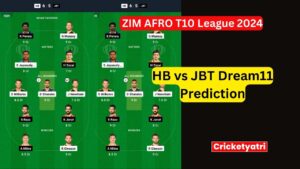 HB vs JBT Dream11