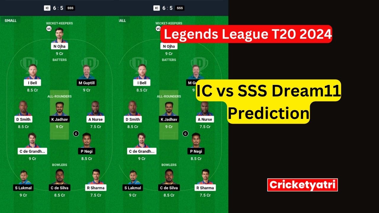 IC vs SSS Dream11