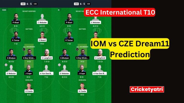 IOM vs CZE Dream11