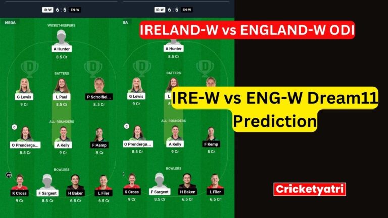 IRE-W vs ENG-W Dream11