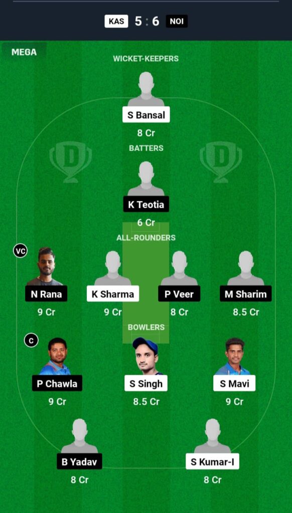 KAS vs NOI Dream11