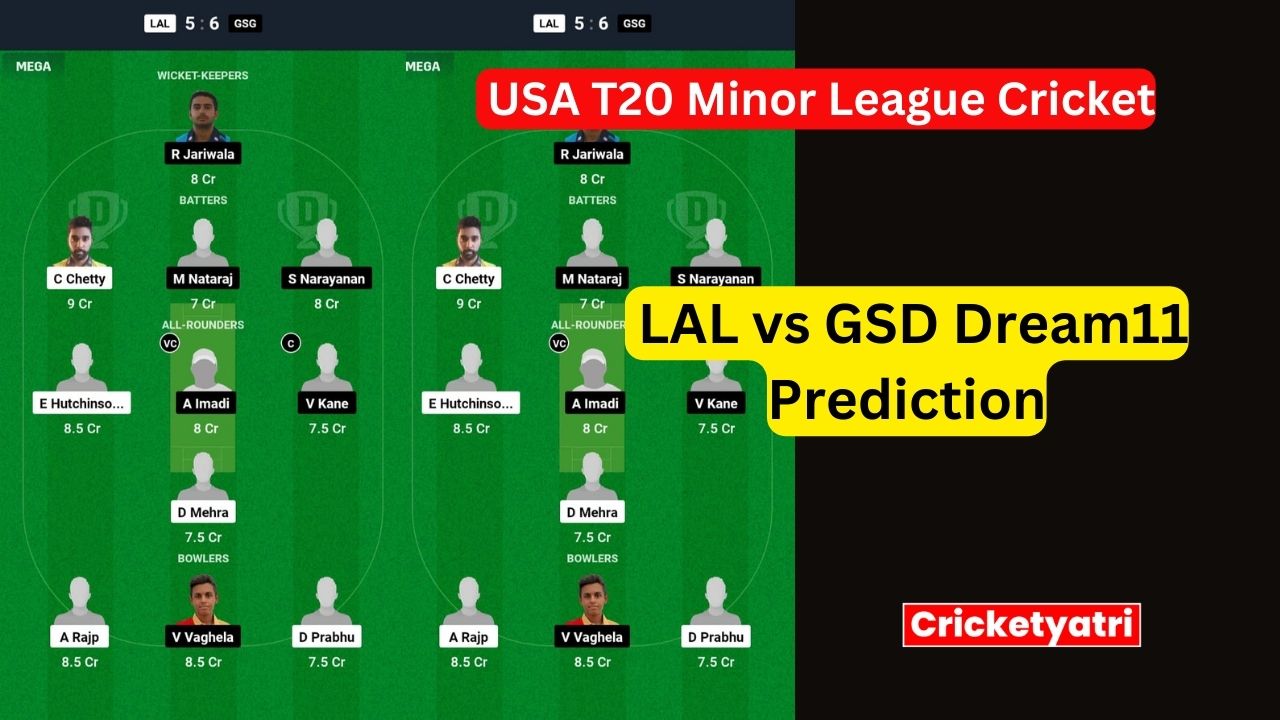 LAL vs GSD Dream11