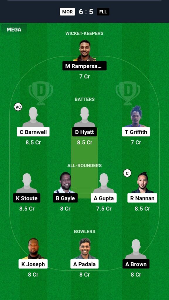 MOR vs FLL Dream11