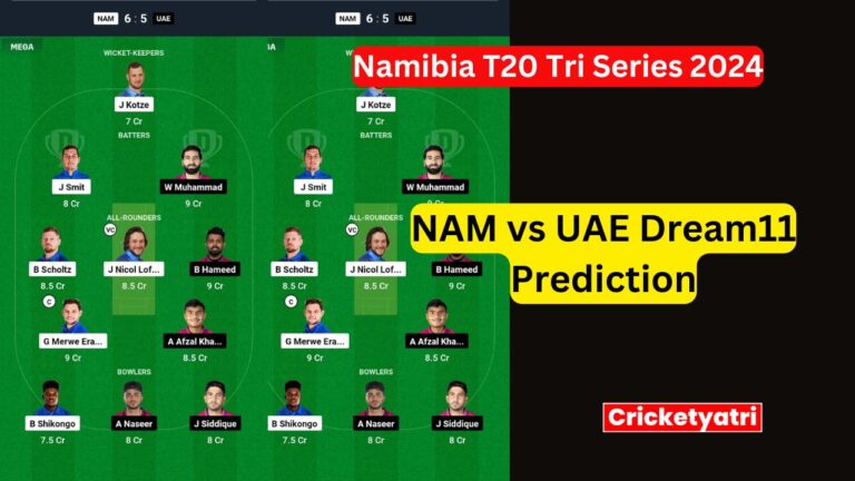 NAM vs UAE Dream11