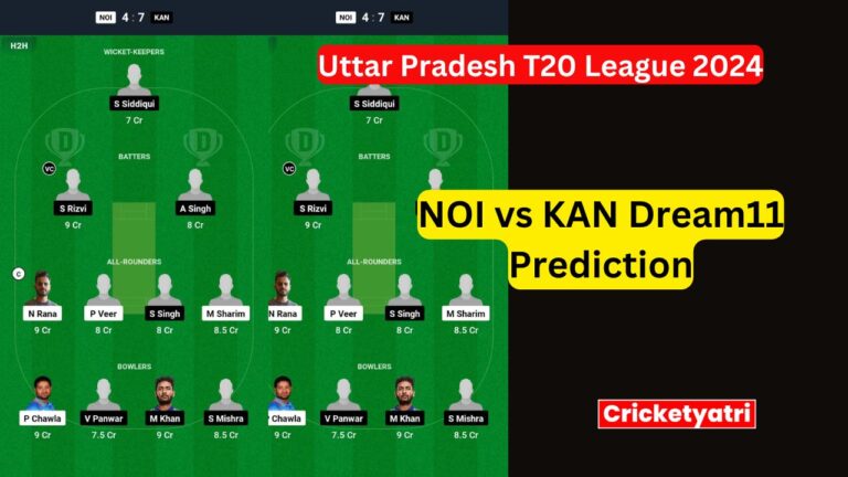 NOI vs KAN Dream11