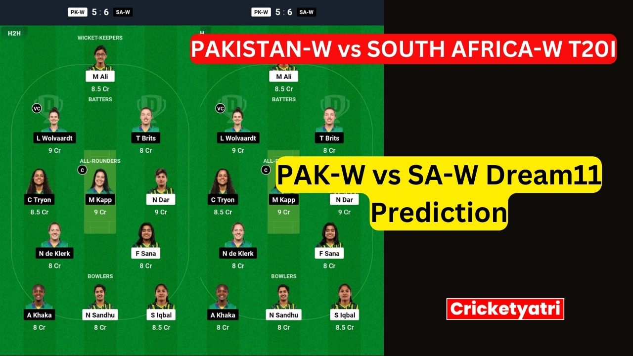 PAK-W vs SA-W Dream11