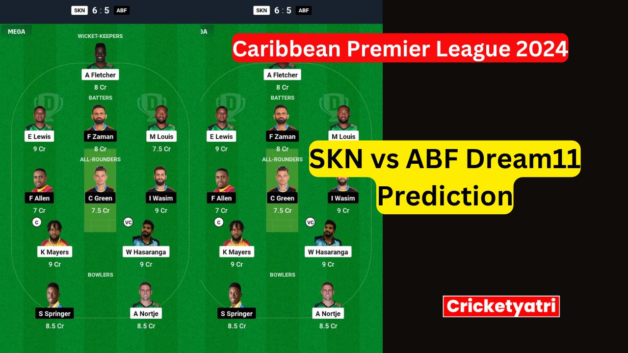 SKN vs ABF Dream11