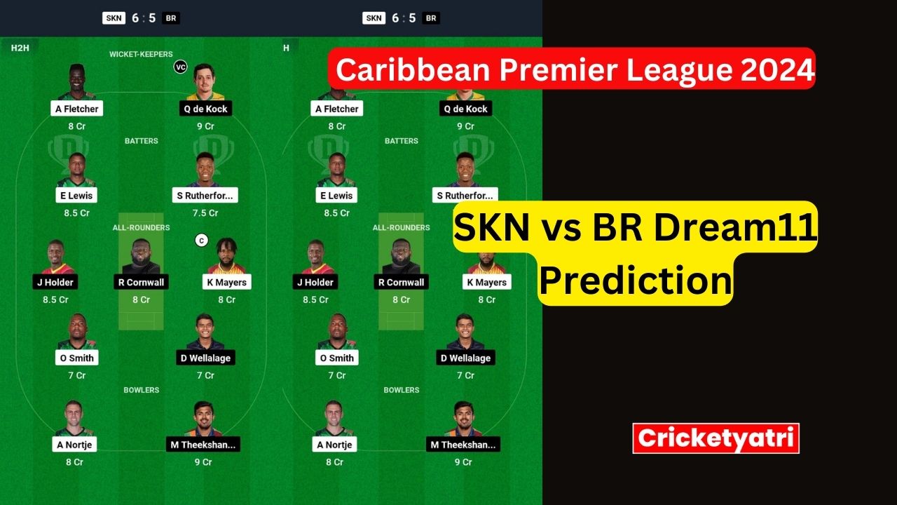 SKN vs BR Dream11