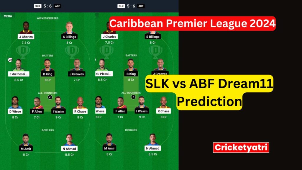 SLK vs ABF Dream11