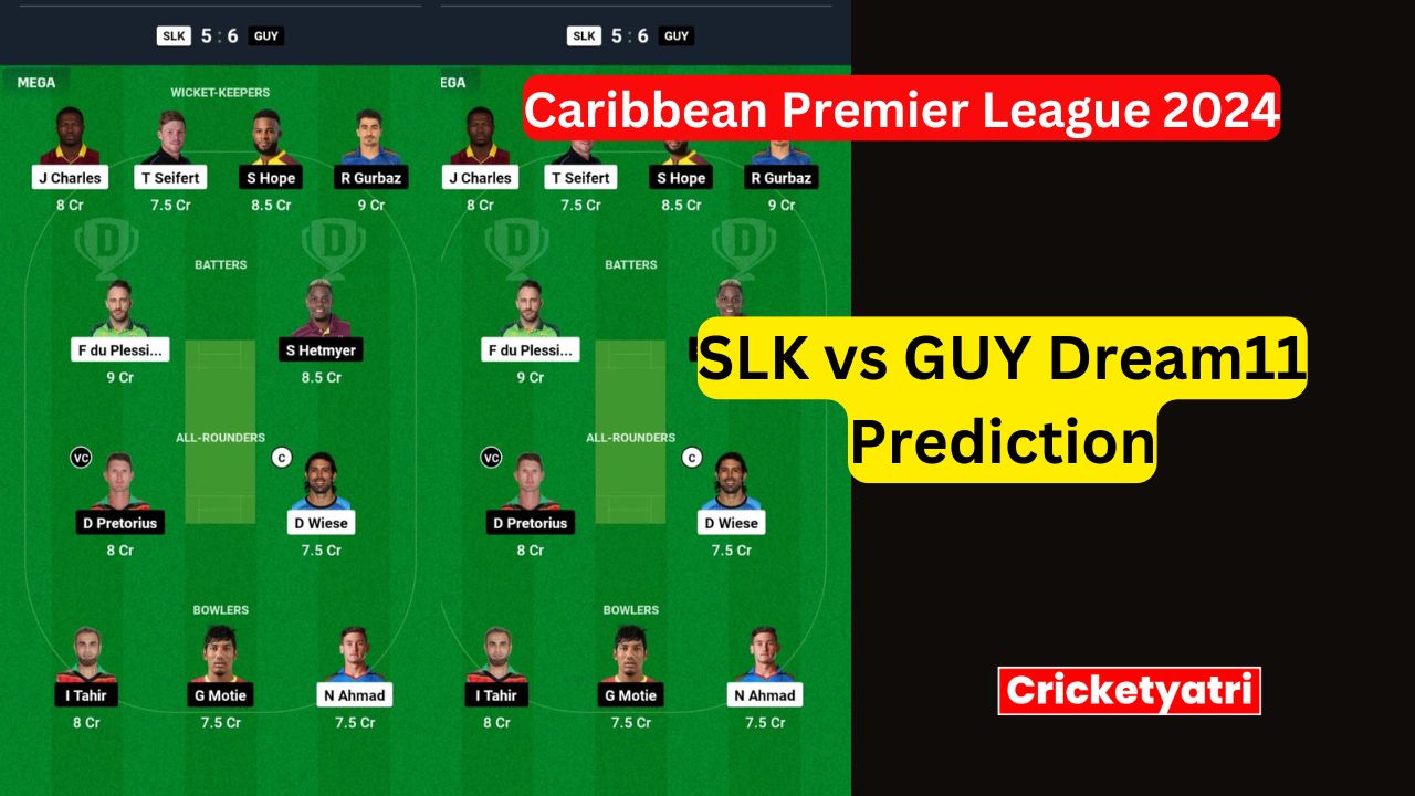 SLK vs GUY Dream11