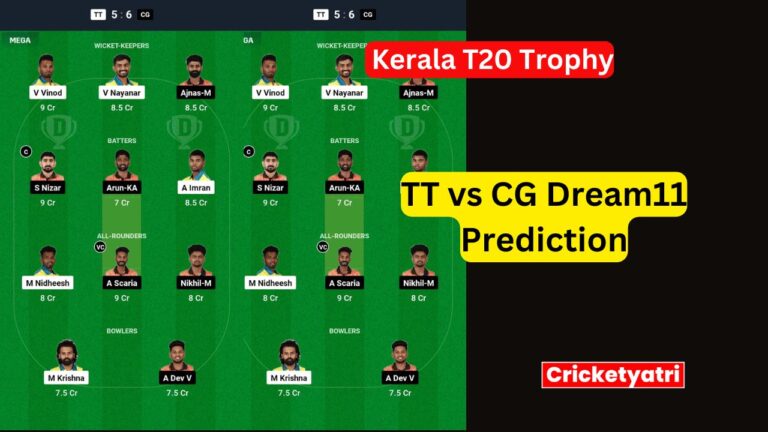 TT vs CG Dream11