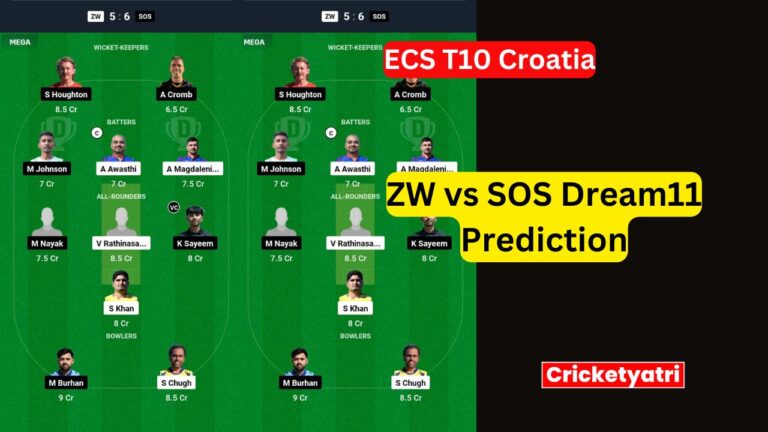 ZW vs SOS Dream11