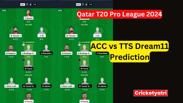 ACC vs TTS Dream11