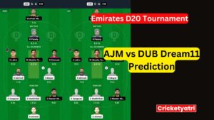 AJM vs DUB Dream11