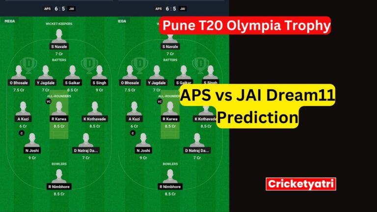 APS vs JAI Dream11