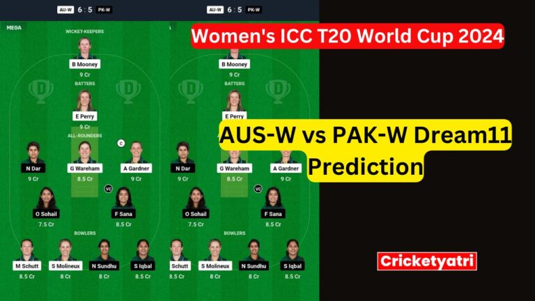 AUS-W vs PAK-W Dream11