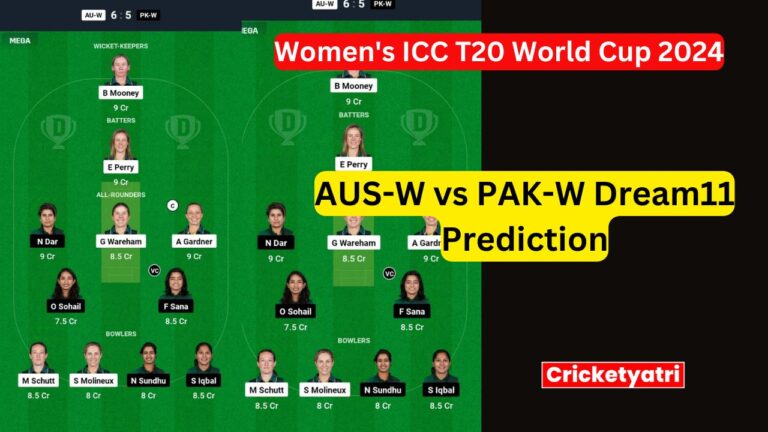 AUS-W vs PAK-W Dream11