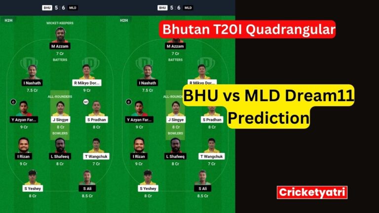 BHU vs MLD Dream11