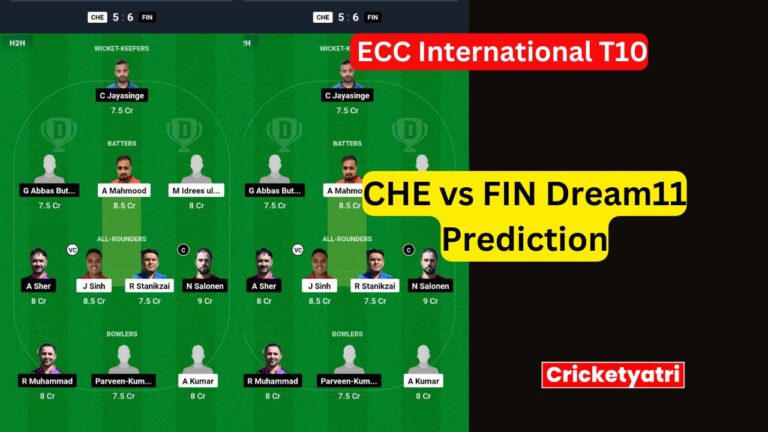 CHE vs FIN Dream11