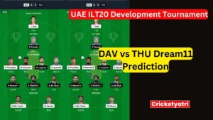 DAV vs THU Dream11