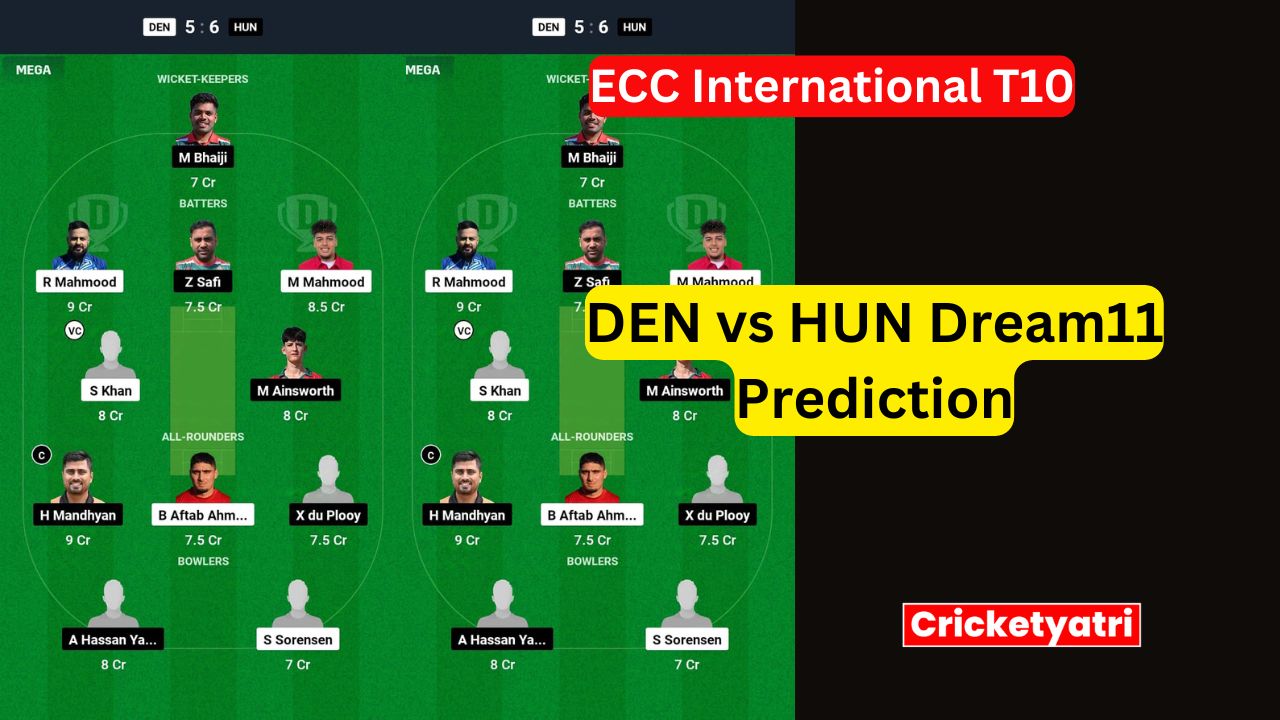 DEN vs HUN Dream11