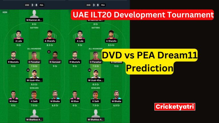 DVD vs PEA Dream11