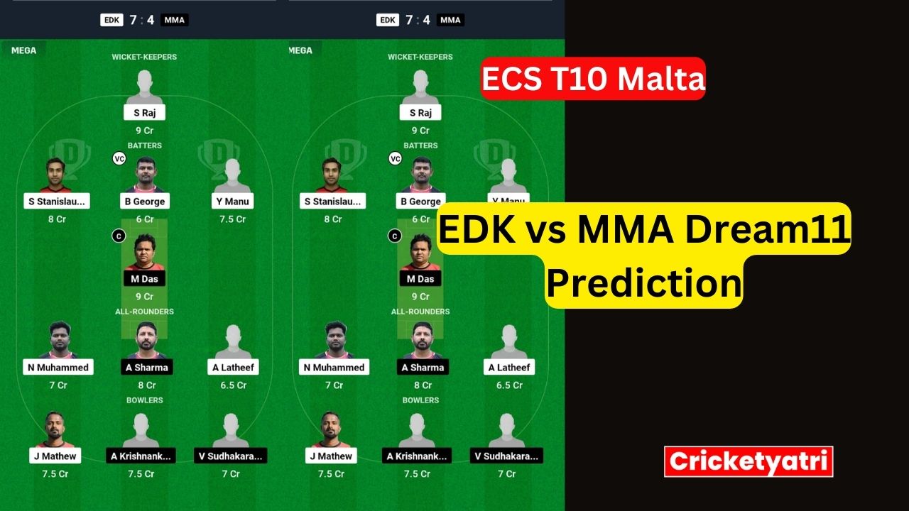 EDK vs MMA Dream11