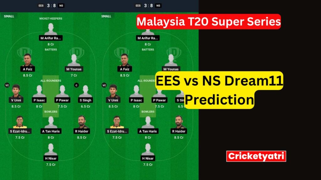 EES vs NS Dream11