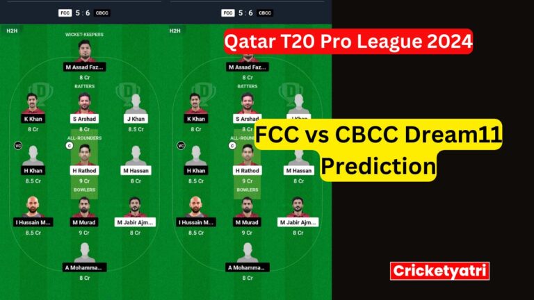 FCC vs CBCC Dream11