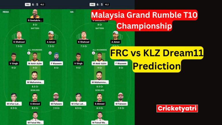 FRC vs KLZ Dream11