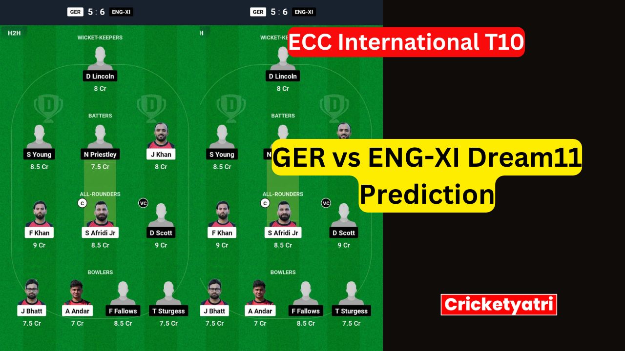 GER vs ENG-XI Dream11