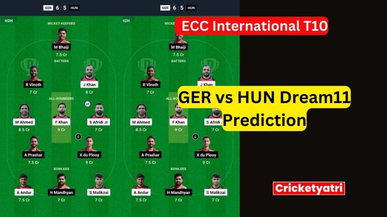 GER vs HUN Dream11