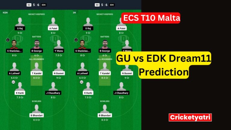 GU vs EDK Dream11